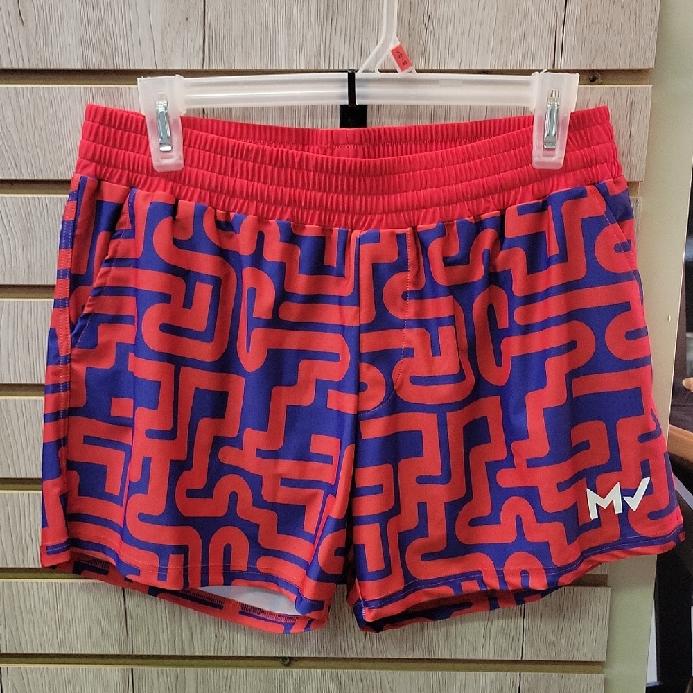Modus Vivendi Red and Blue Shorts